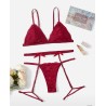 Ensemble Lingerie en dentelle très sexy pour la Saint Valentin Taille S, XL, XXL Rouge